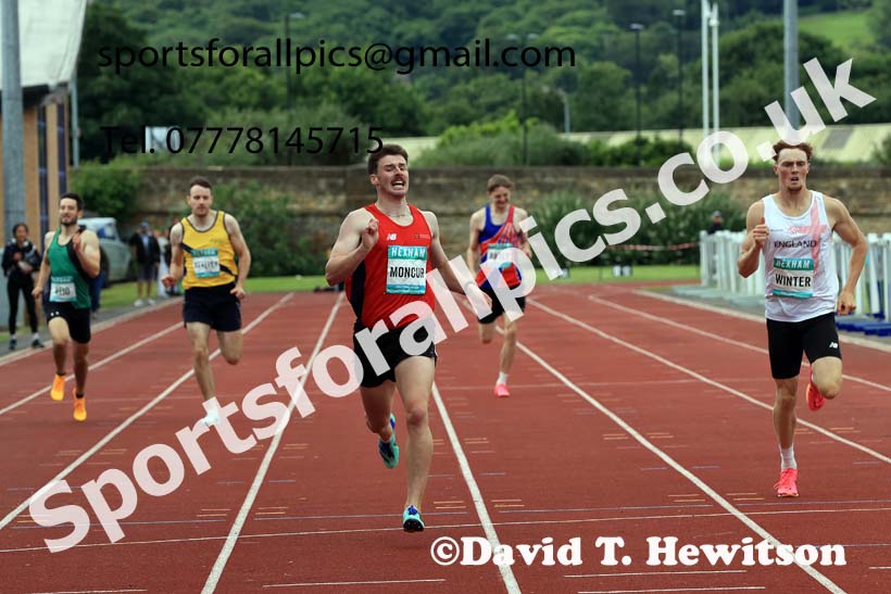 Decathlon 400 metres, 2024 EAP International Combined events, Hewcham, Northumberland.  Photo: David T. Hewitson/Sports for All Pics